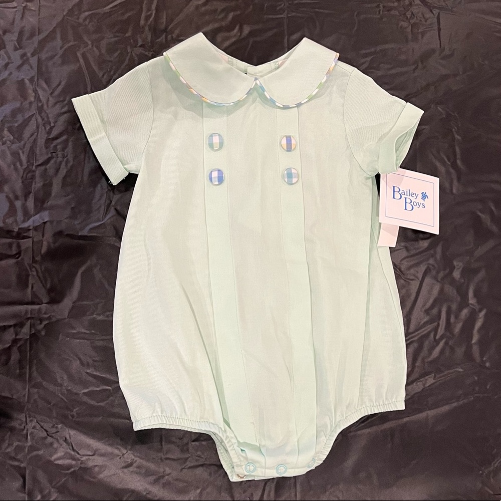 Bailey Boys Sweet Mint Dressy Bub Short